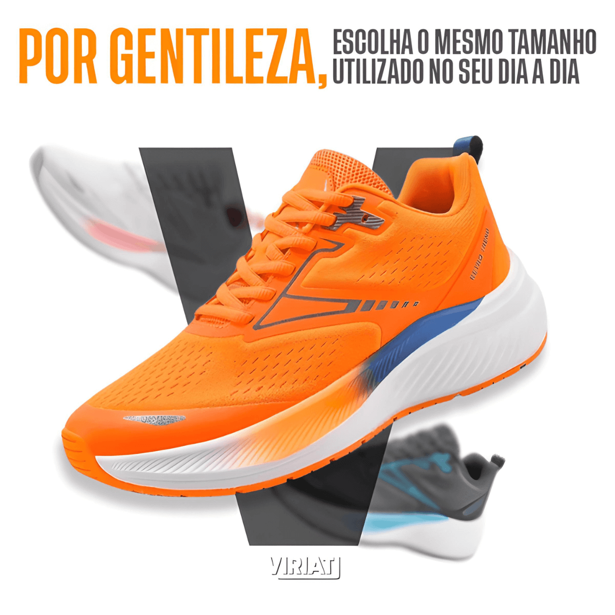 Tenis Para Caminhada New Fit Viriati